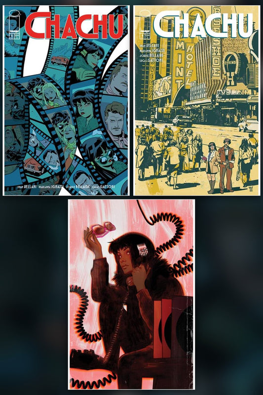 Chachu #4 (Of 5) cover collage