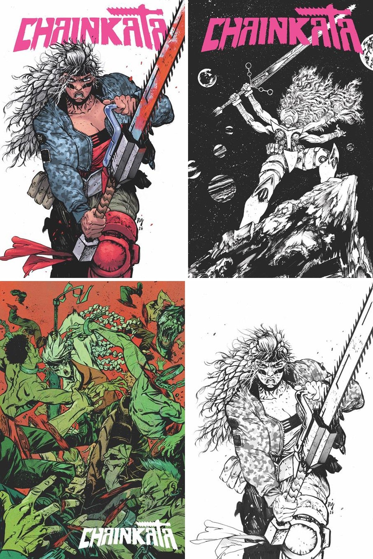 Chainkata #2 cover collage
