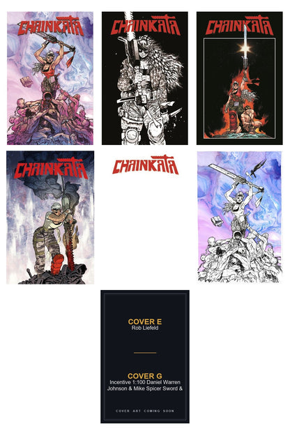Chainkata #1 - All Covers - Covers E & G art coming soon