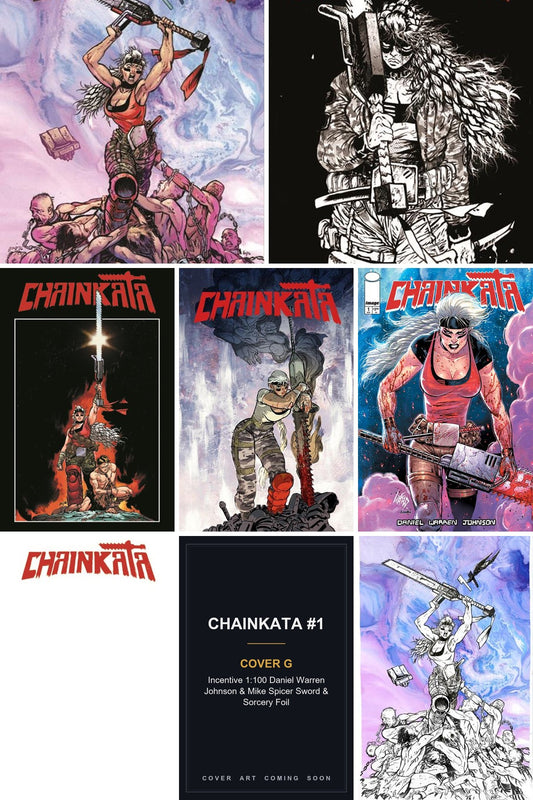 Chainkata #1 - All Covers - Cover G art coming soon