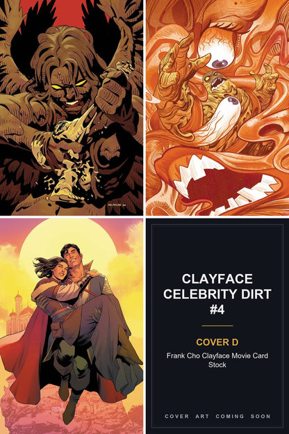 Clayface Celebrity Dirt #4 cover collage - Cover D art coming soon