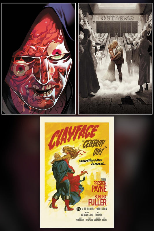 Clayface Celebrity Dirt #5 cover collage