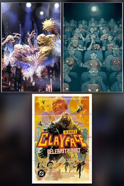 Clayface Celebrity Dirt #6 cover collage