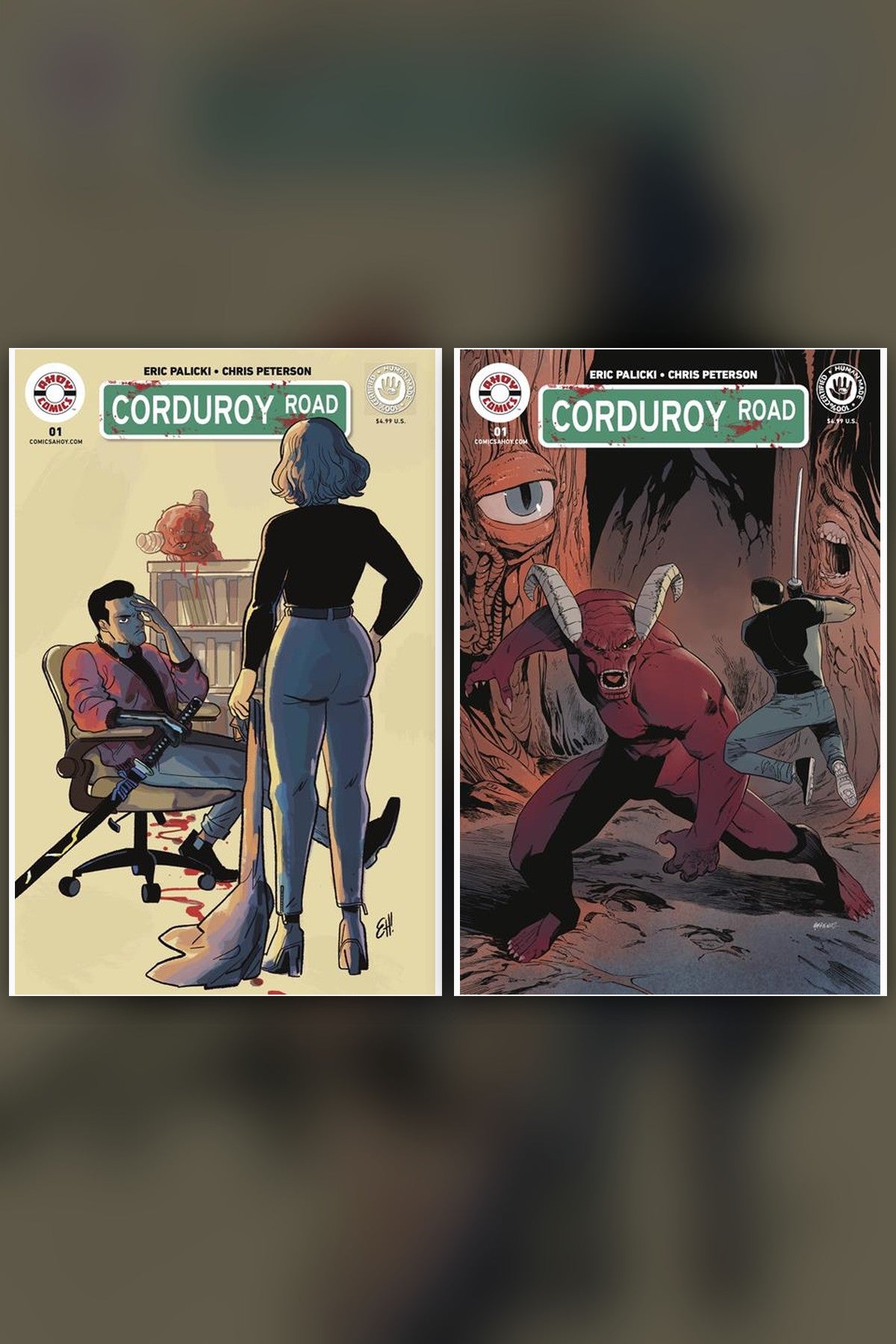 Corduroy Road #1 (Of 5) cover collage