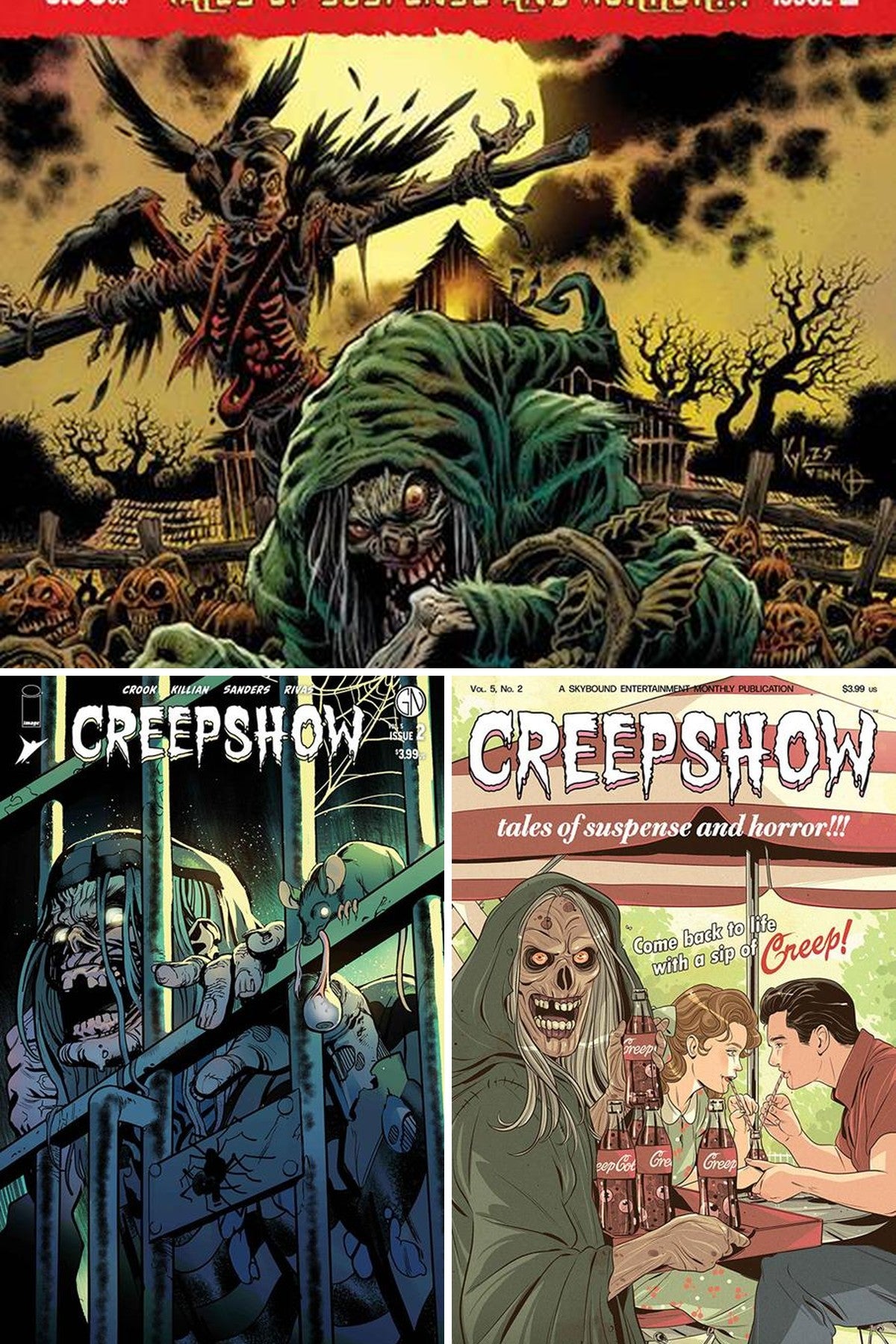 Creepshow #2 (Of 5) cover collage