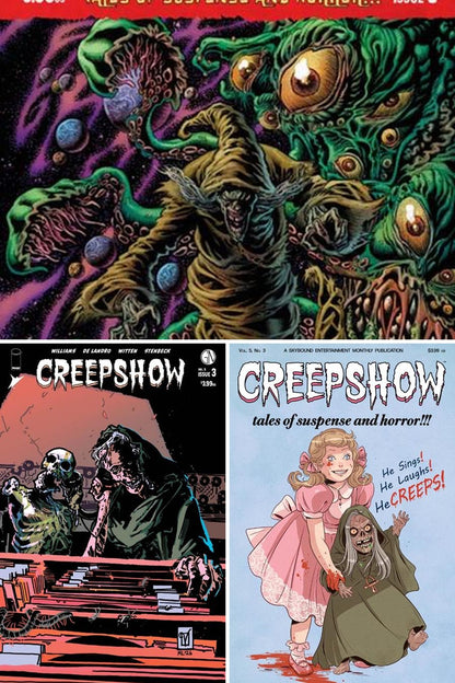 Creepshow Vol 05 #3 (Of 5) cover collage