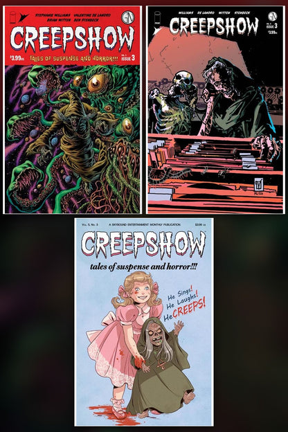 Creepshow Vol 05 #3 (Of 5) cover collage