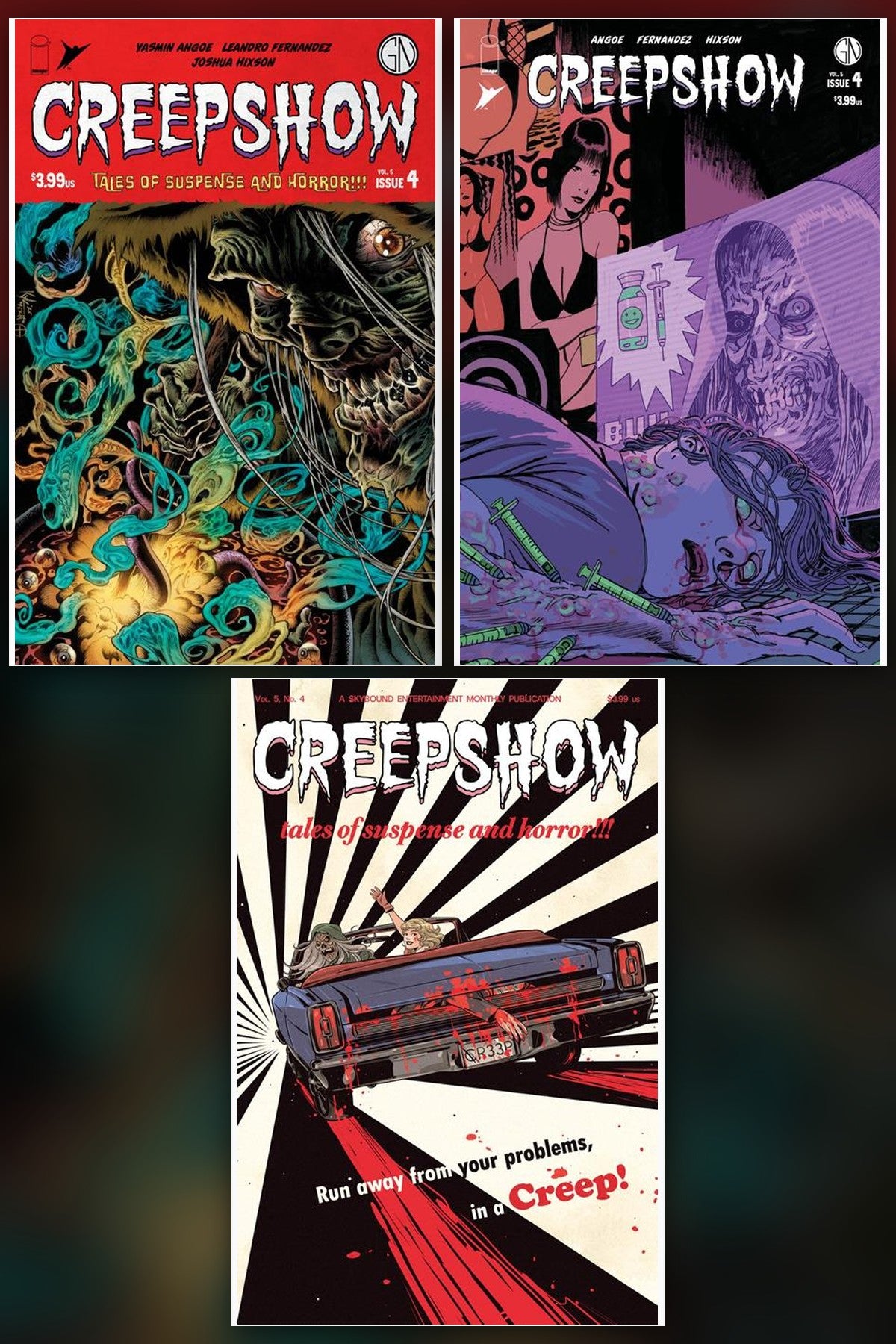 Creepshow Vol 05 #4 (Of 5) cover collage