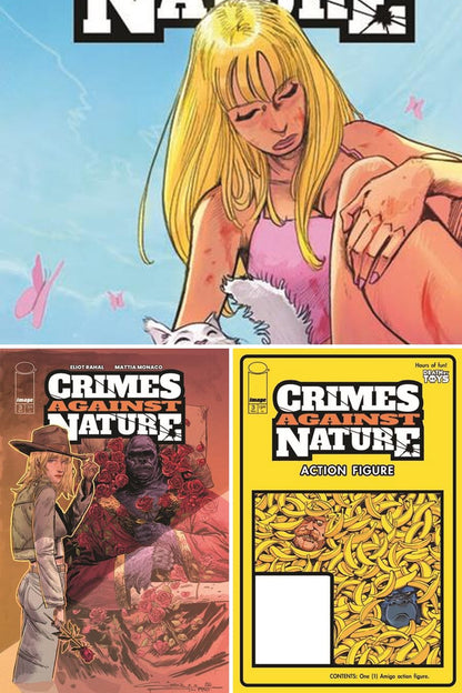 Crimes Against Nature #3 cover collage