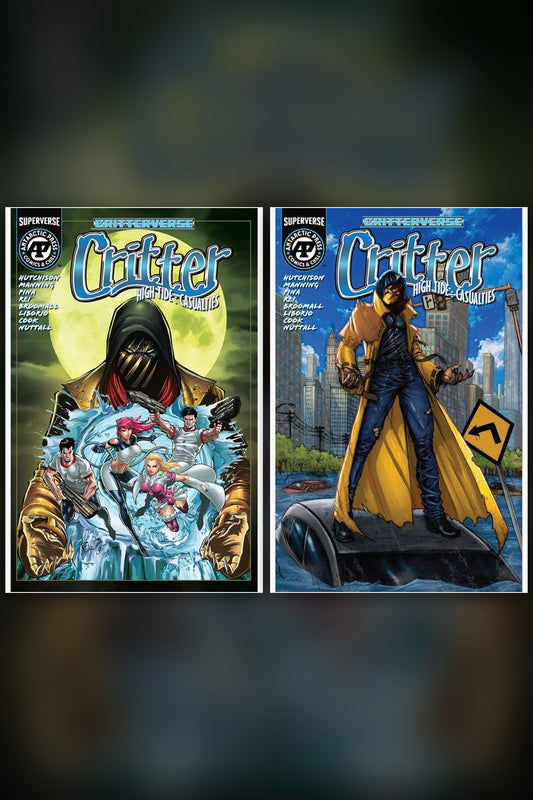 Critter: High Tide Special #1 cover collage