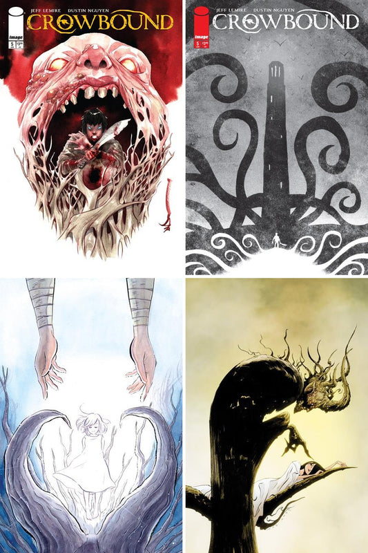 Crowbound #5 cover collage