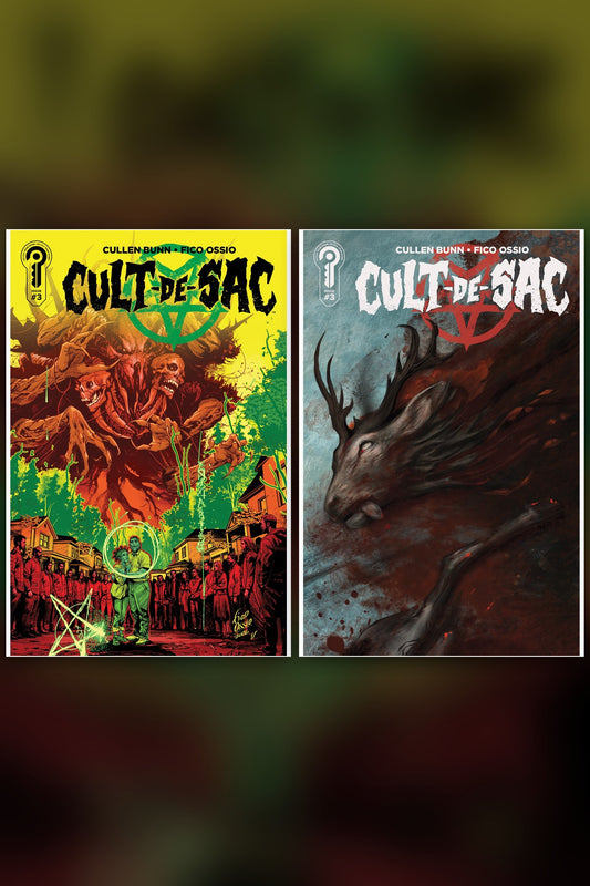 Cult-de-Sac #3 cover collage