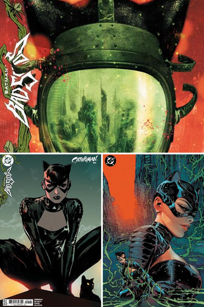 Catwoman #91 cover collage