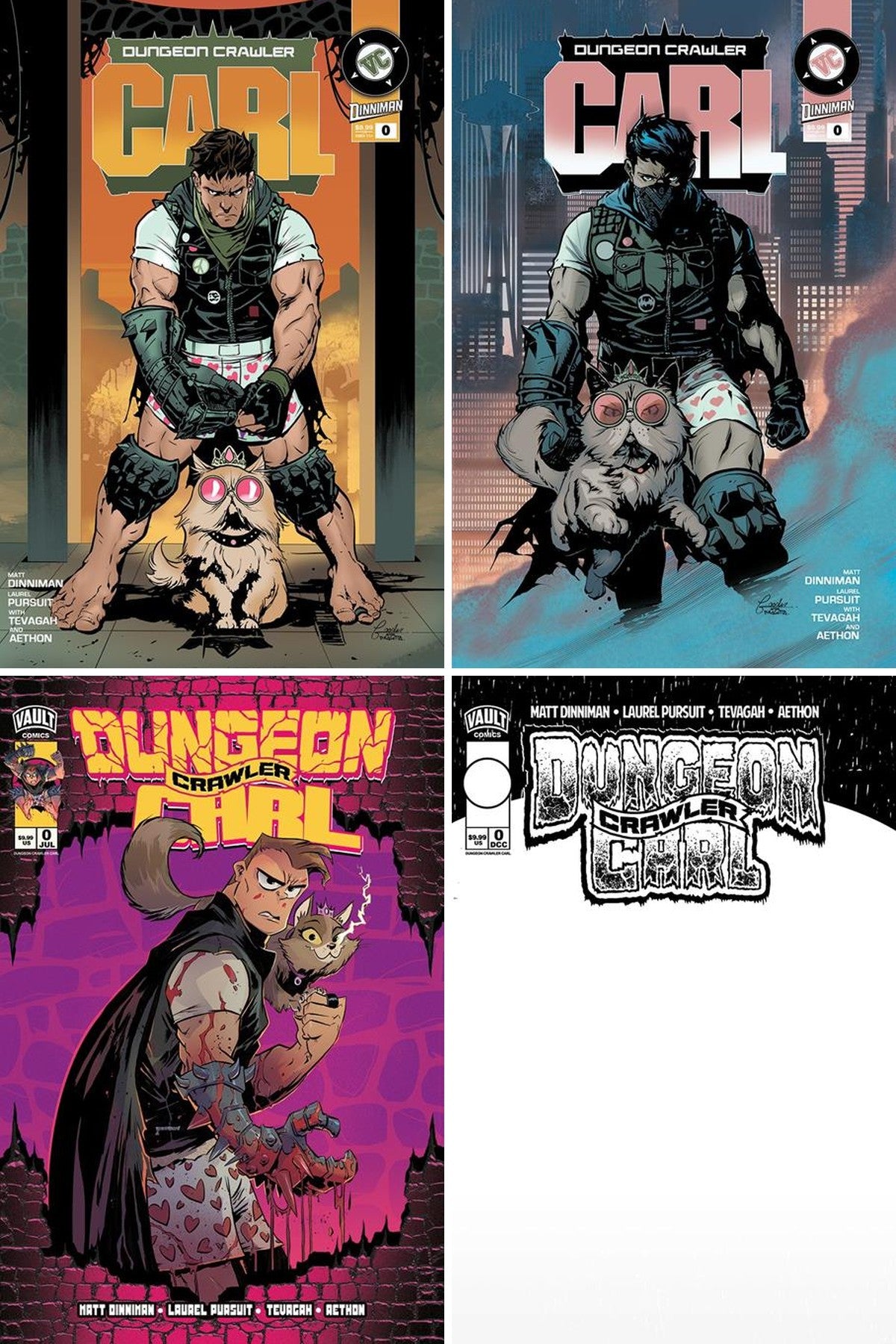 Dungeon Crawler Carl Special Edition #0 2nd Printing cover collage