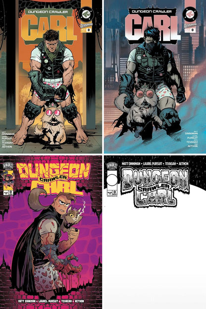 Dungeon Crawler Carl Special Edition #0 2nd Printing cover collage