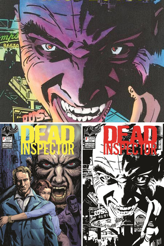 Dead Inspector #1 (Of 2) cover collage