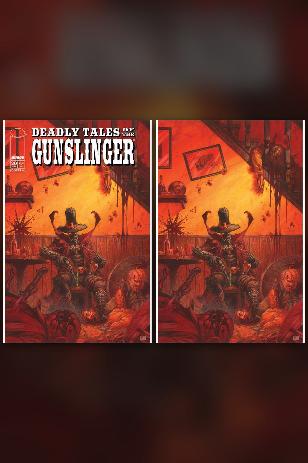 Deadly Tales of the Gunslinger Spawn #20 cover collage