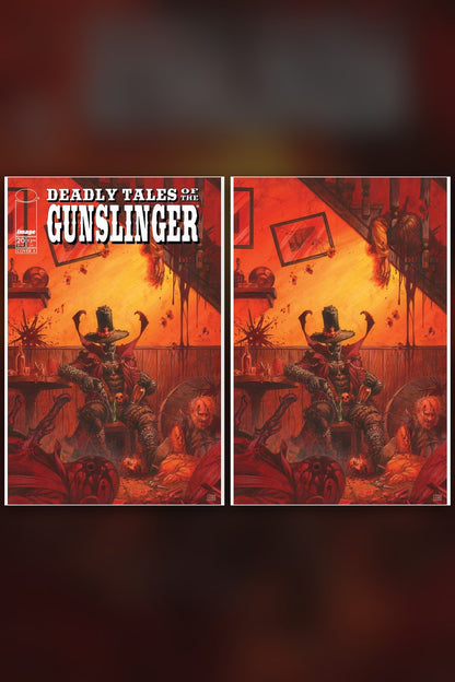 Deadly Tales of the Gunslinger Spawn #20 cover collage
