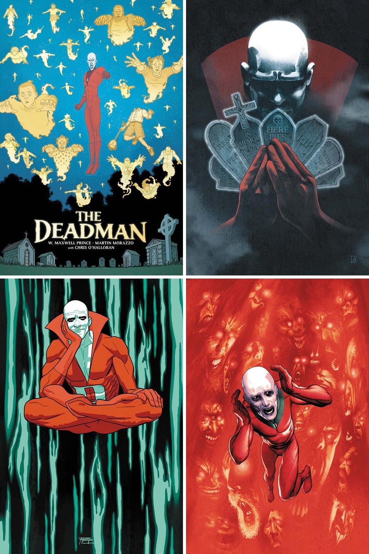 Deadman #6 cover collage