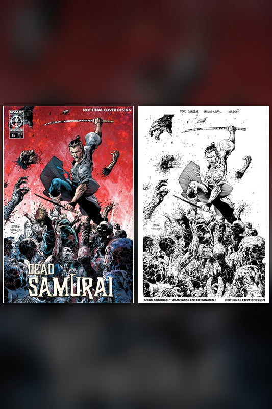 Dead Samurai #8 2nd Printing cover collage