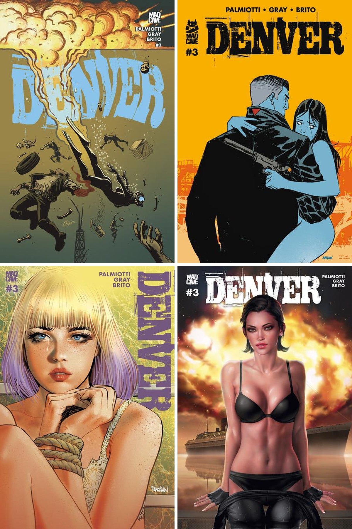 Denver #3 (Of 3) cover collage