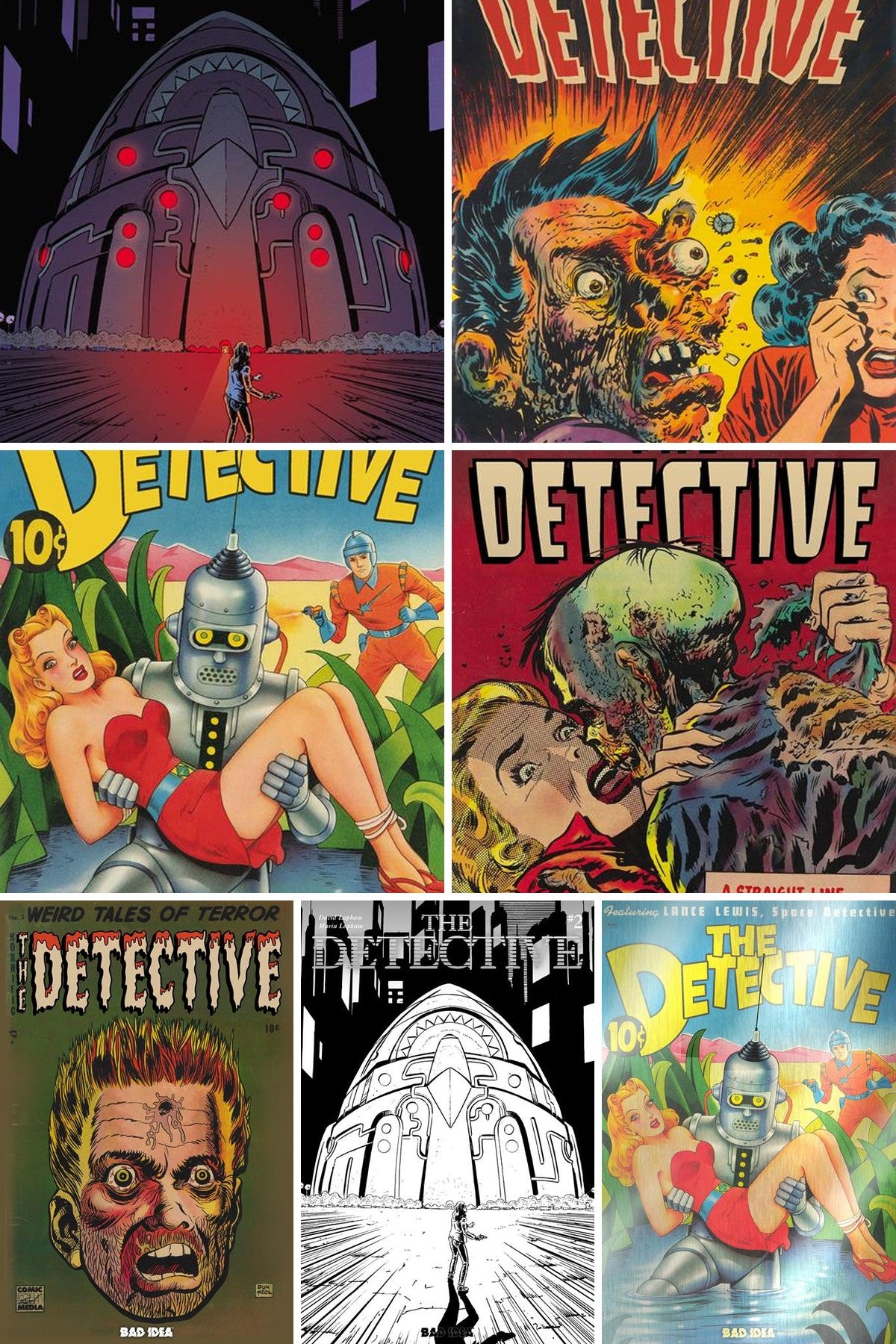 Detective #2 (Of 2) cover collage