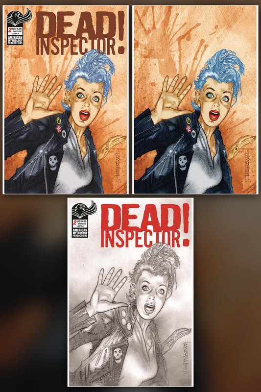 Dead Inspector #2 (Of 2) cover collage