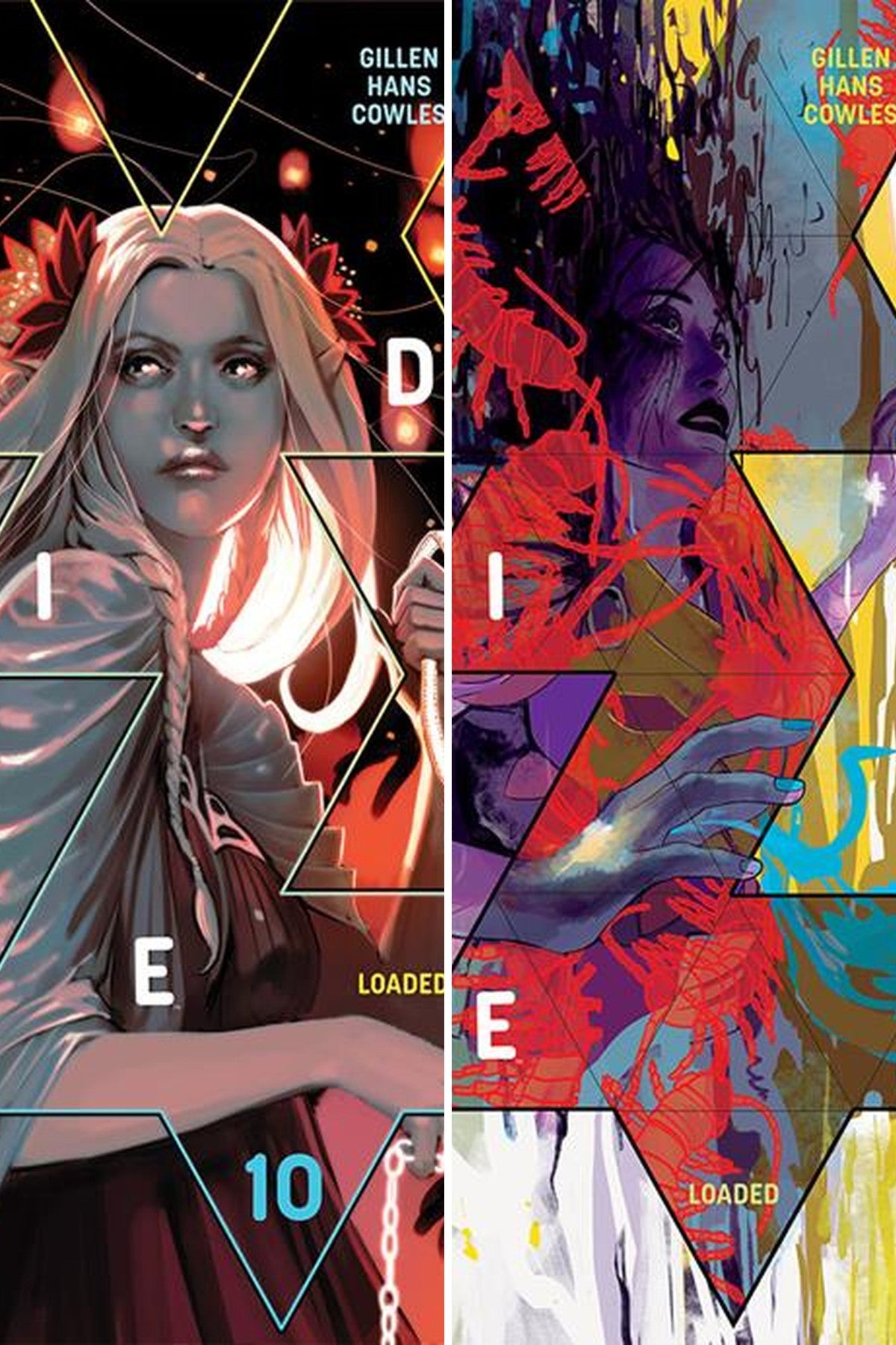 Die Loaded #10 cover collage