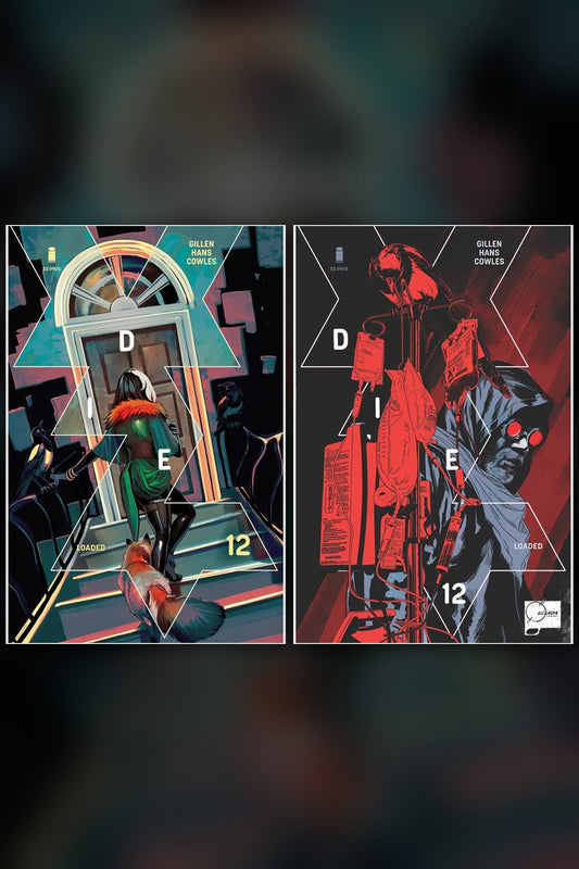 Die Loaded #12 cover collage