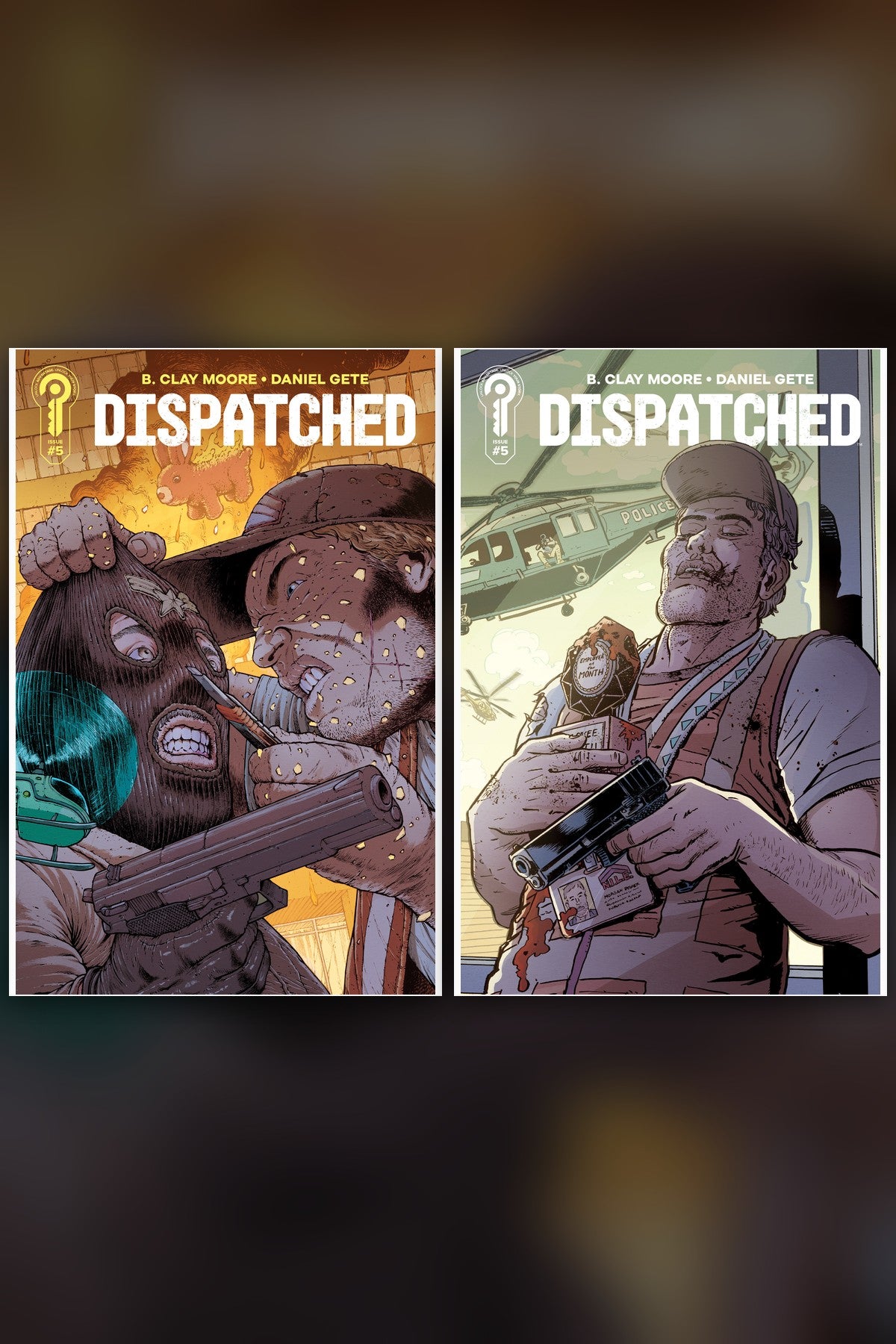 Dispatched #5 cover collage