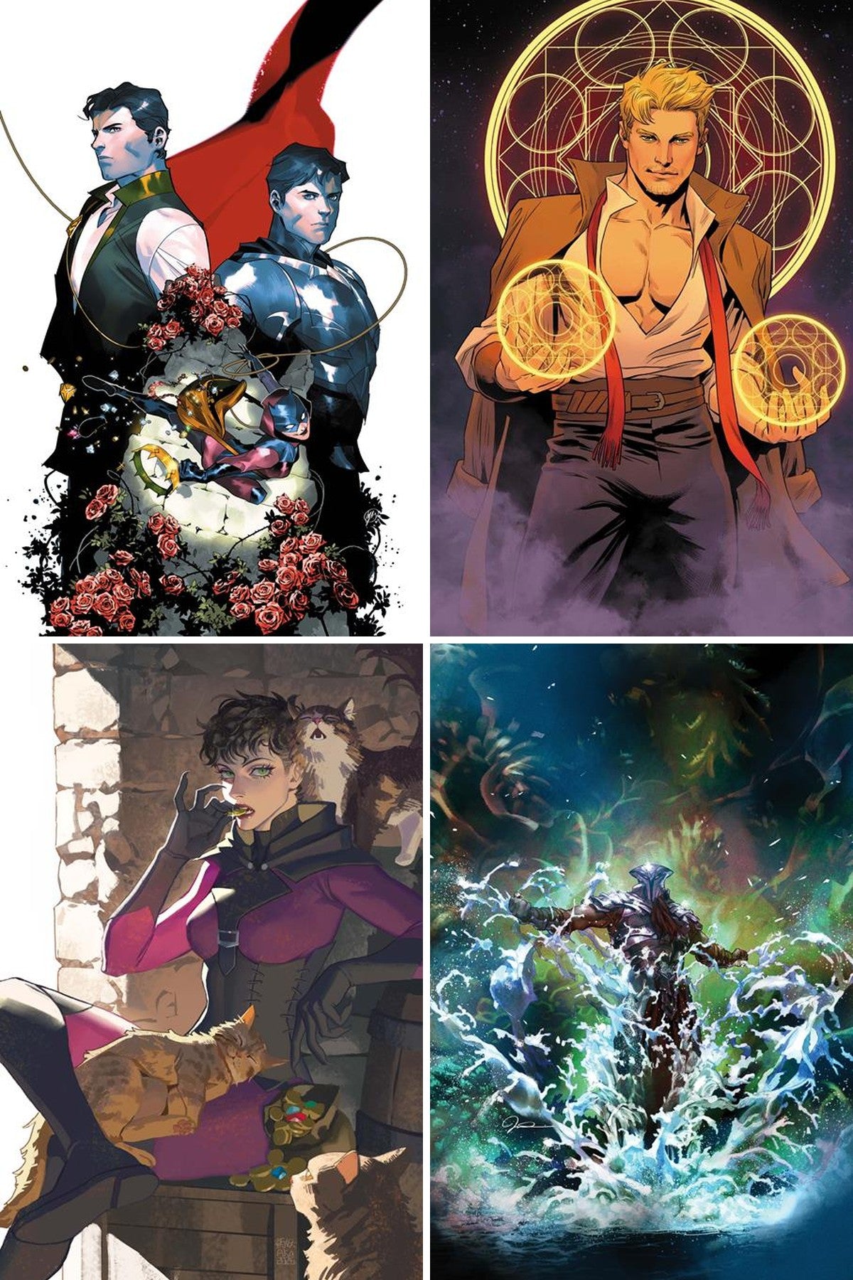 Dark Knights of Steel II #6 cover collage