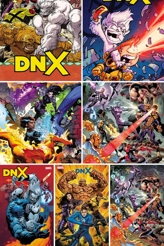 DNX #3 cover collage