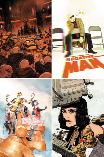 Doom Patrol #3 cover collage