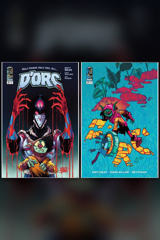 Dorc #10 cover collage
