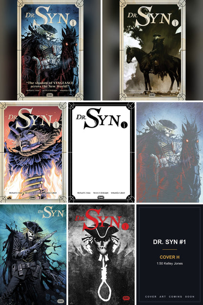 Dr. Syn #1 cover collage - Cover H art coming soon