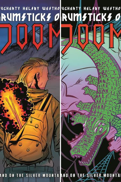 Drumsticks of Doom: Band on the Silver Mounatin #2 (Of 3) cover collage