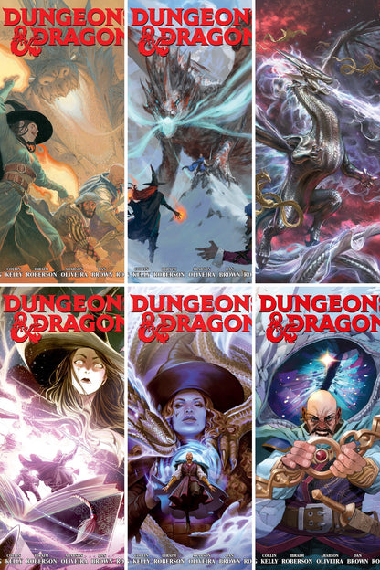 Dungeons & Dragons #1 cover collage