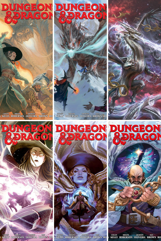 Dungeons & Dragons #1 cover collage