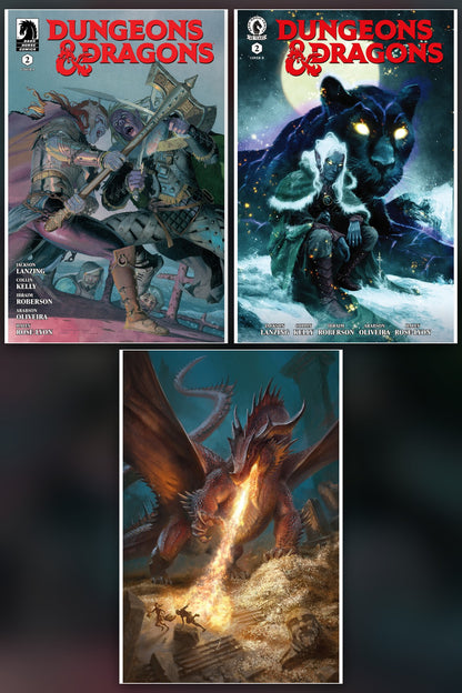 Dungeons & Dragons #2 cover collage