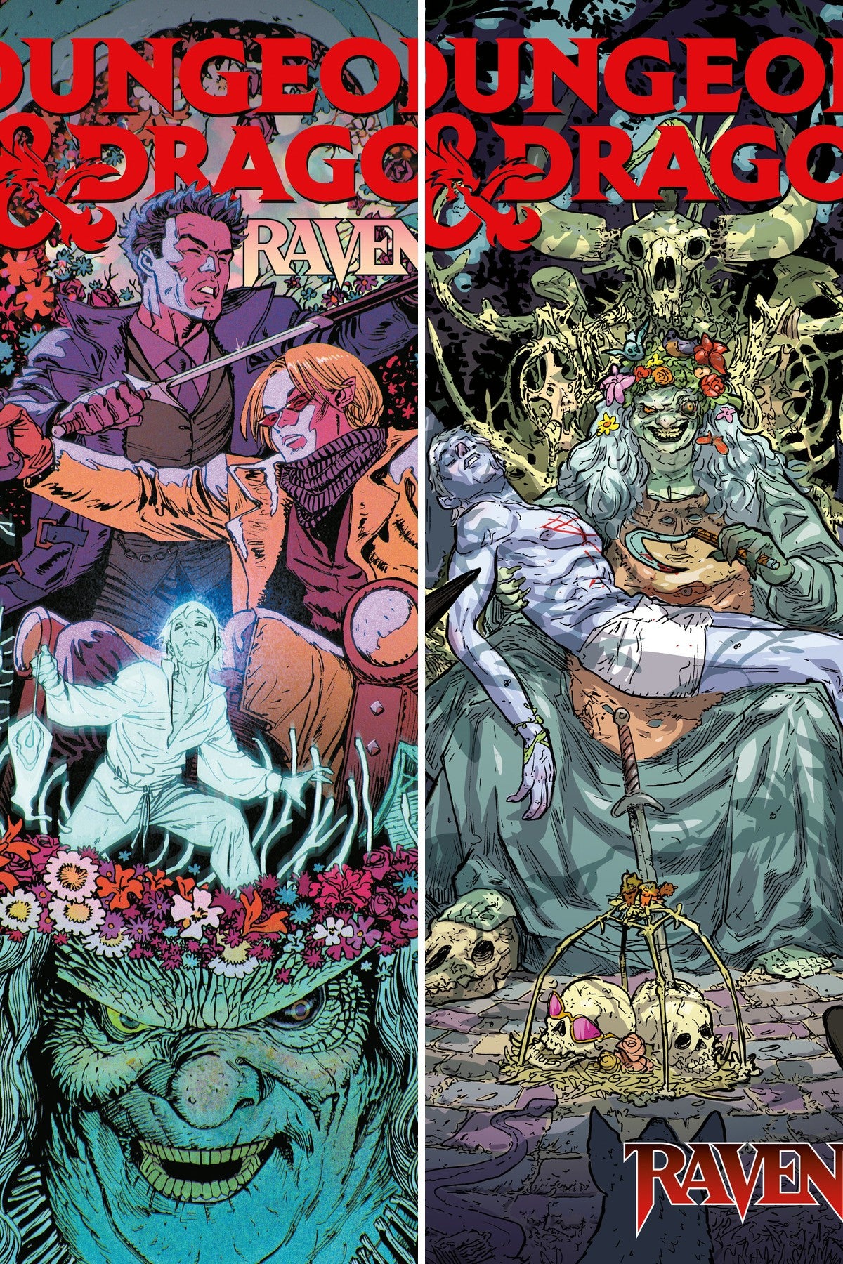 Dungeons & Dragons: Reavenloft #3 cover collage