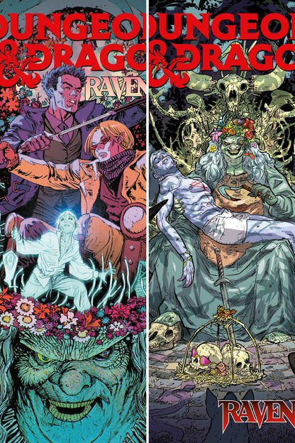 Dungeons & Dragons: Reavenloft #3 cover collage
