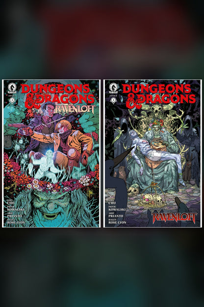 Dungeons & Dragons: Reavenloft #3 cover collage