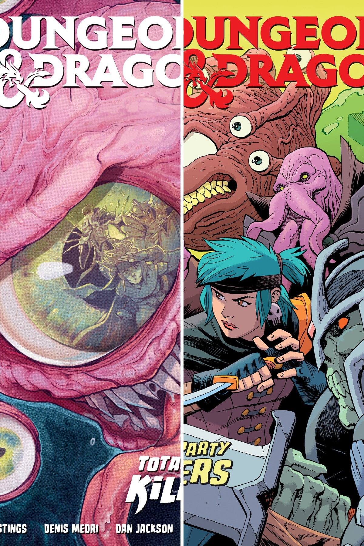 Dungeons & Dragons: Total Party Killers #4 cover collage