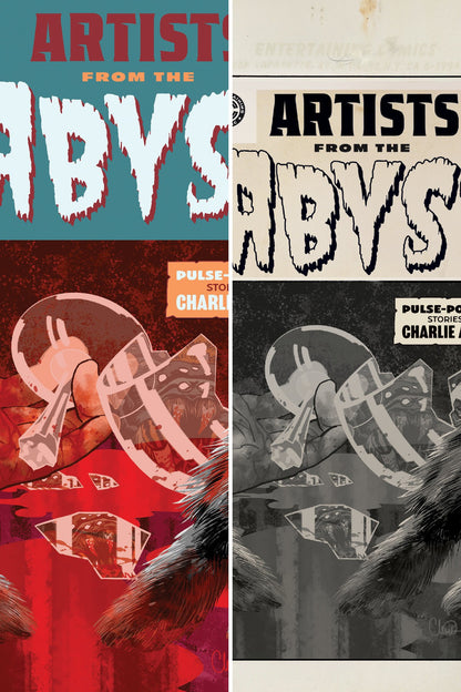 EC Artists from the Abyss: Charlie Adlard #1 cover collage