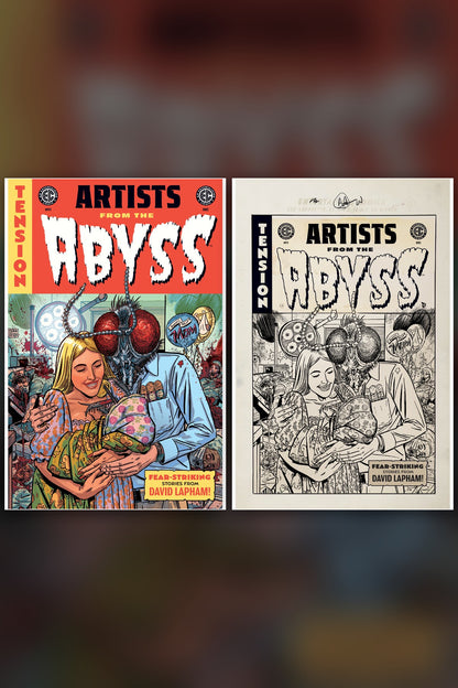 EC Artists from the Abyss #1 cover collage