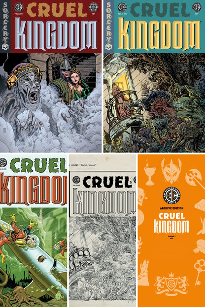 EC Cruel Kingdom #3 cover collage