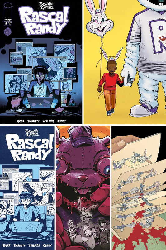 Exquisite Corpses Rascal Randy #3 - All Covers