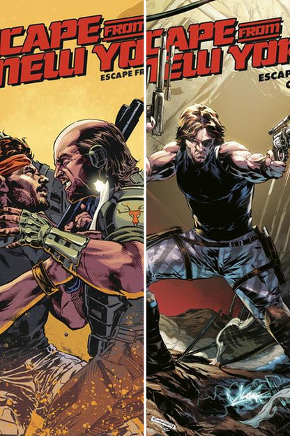 Escape From New York: Escape From Chicago #3 cover collage