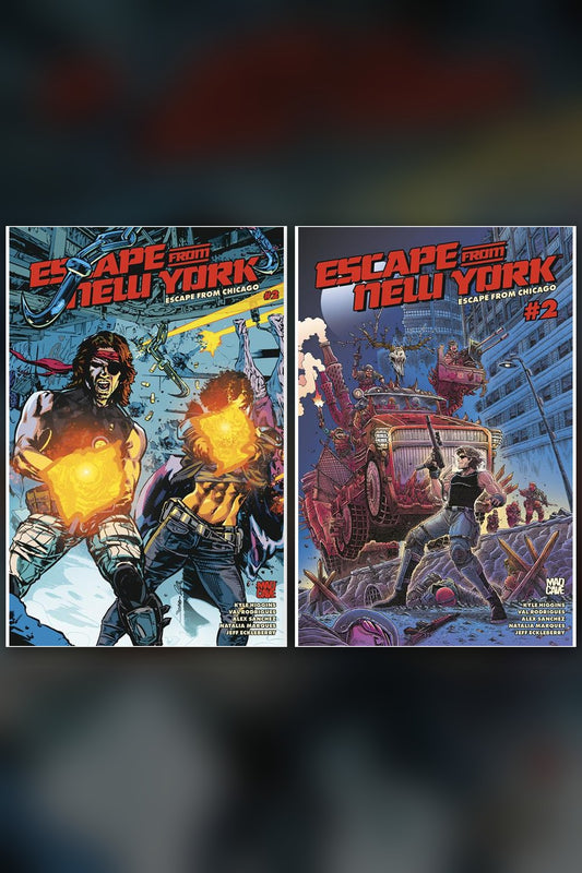 Escape from New York: Escape from Chicago #2 cover collage