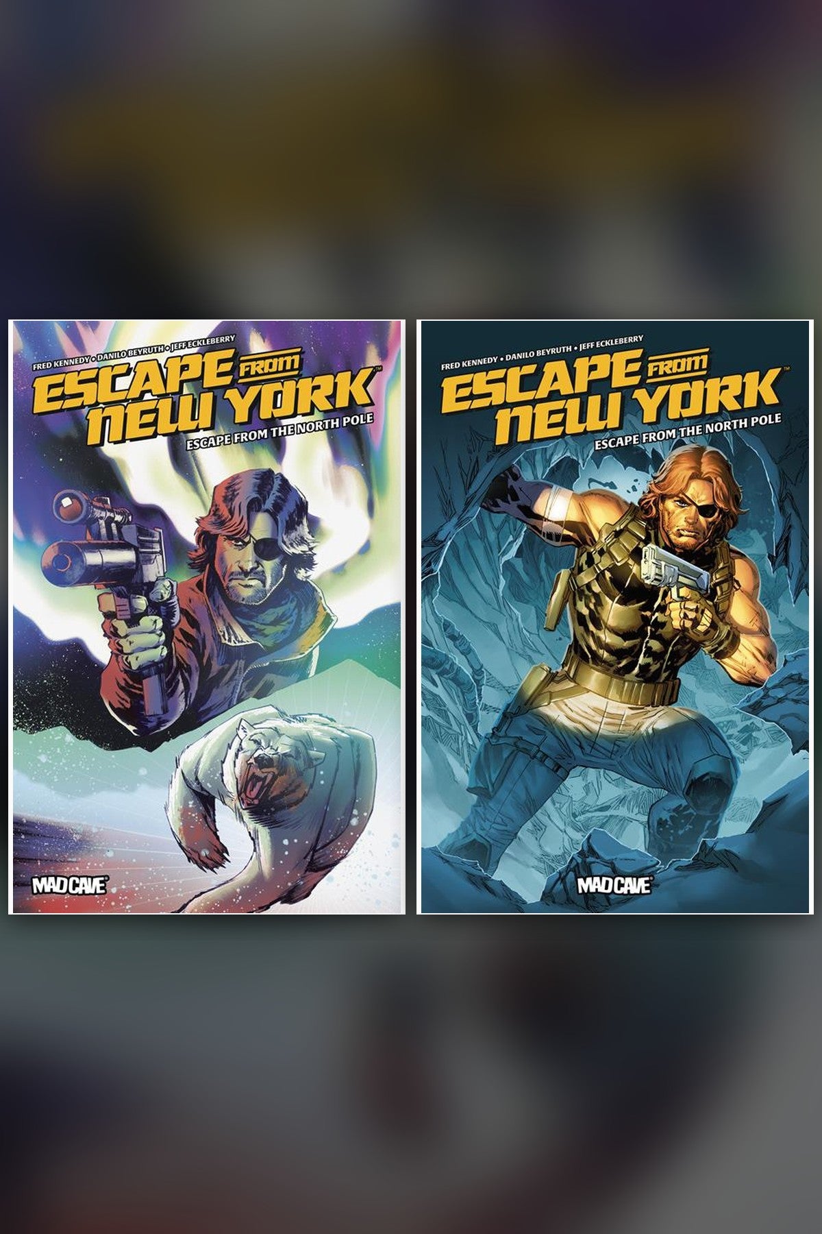 Escape from New York: Escape from the North Pole #1 cover collage